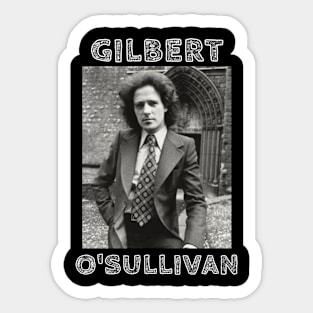 Gilbert O'Sullivan Sticker